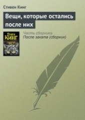 Книга "Вещи, которые остались после них, автор Кинг Стивен - BooksFinder.ru