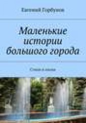 Книга "Маленькие истории большого города, автор Евгений Горбунов - BooksFinder.ru